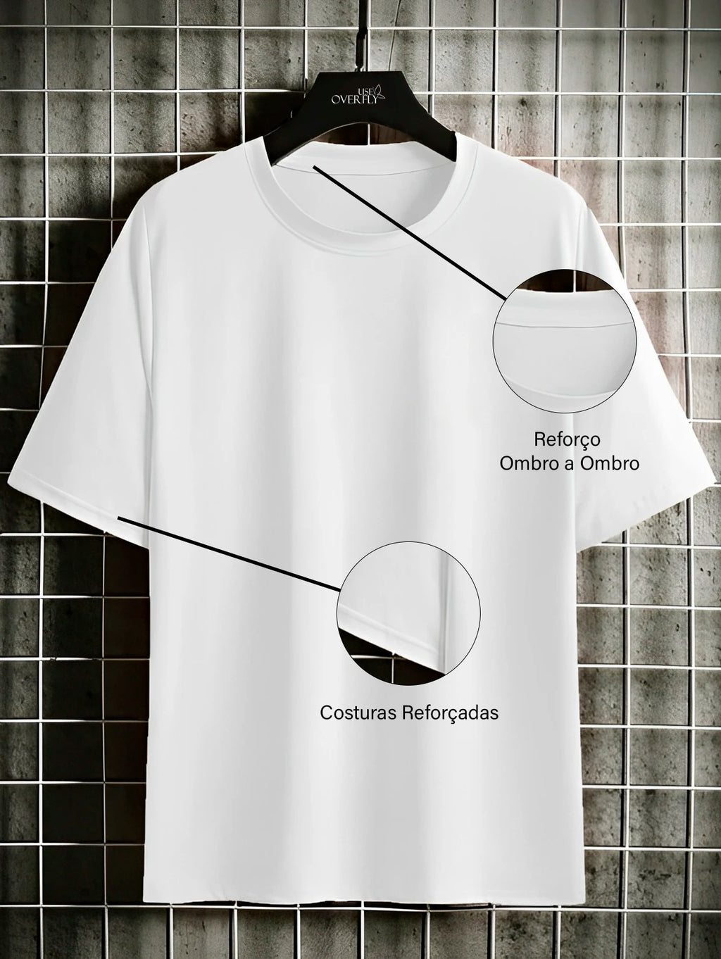 Streetwear Blessed Cotton Shirt Men's T-Shirt