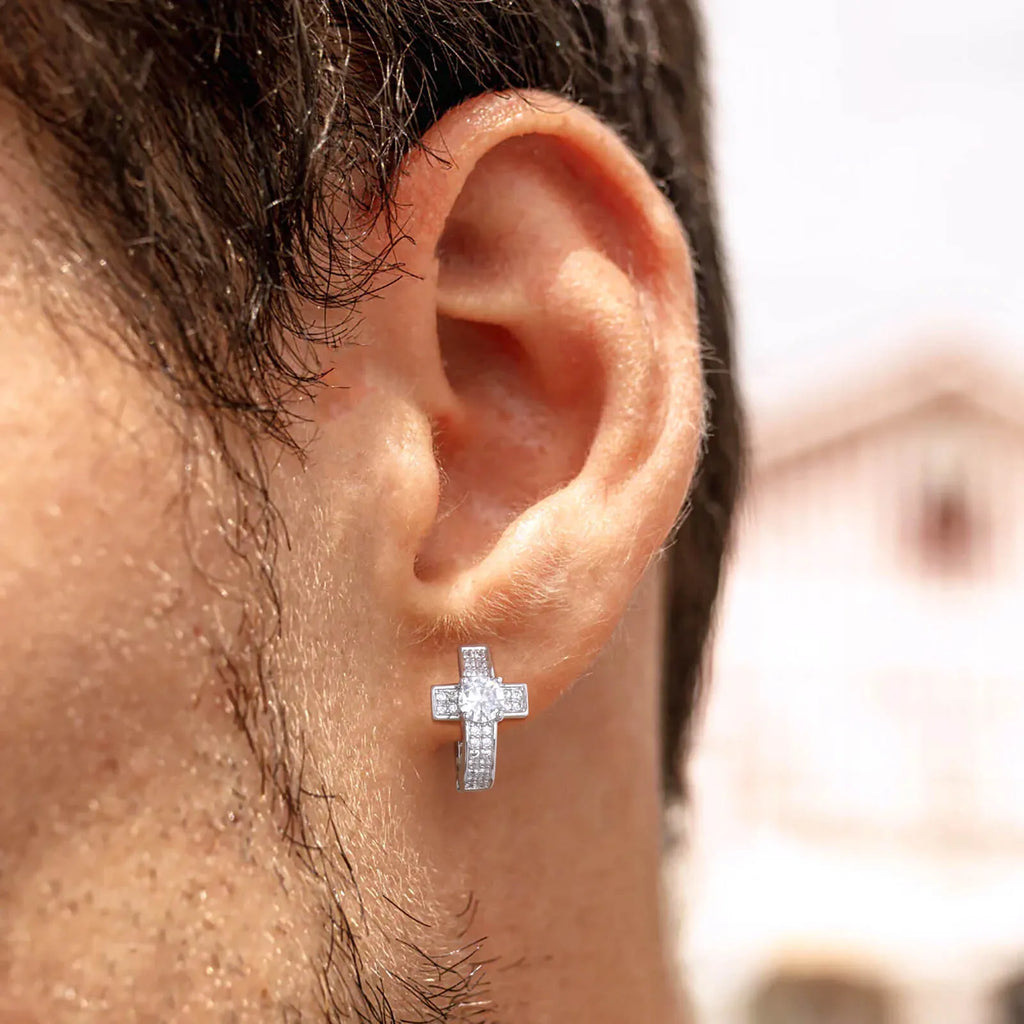 Cross Stainless Steel Men's , Couple Valentine's Day