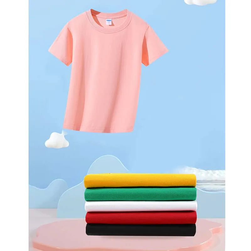 Children Clothing Jesus Print T-shirts Summer Boys Girls Casual Fashion Funny Tops Kids Colorful Crew Neck Short Sleeve Tees