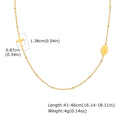 Christian  Cross Necklace For Women Stainless Steel Jewelry Saint Benedict Chain Lady Girlfriend Valentine's Day Gift