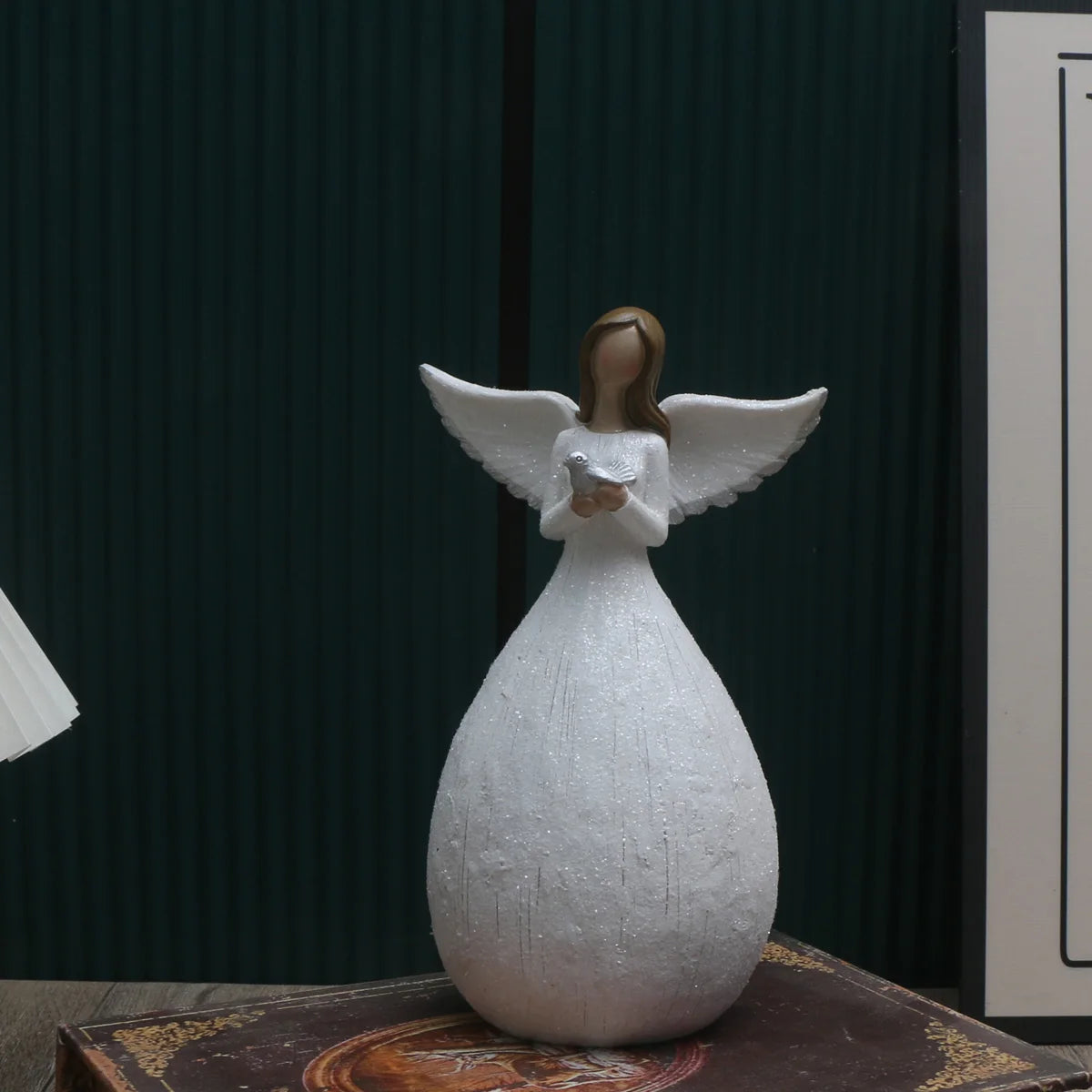 Blessing Angel Figurine - Perfect For Christmas, Weddings & More | Durable Abs Resin Sculpture | Ideal Gift For Home Decor