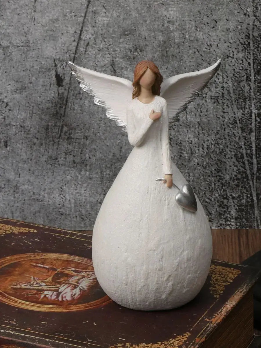 Blessing Angel Figurine - Perfect For Christmas, Weddings & More | Durable Abs Resin Sculpture | Ideal Gift For Home Decor