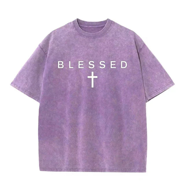 Unisex Christian Faith T-Shirt for Women & Men Jesus Christ Cross Design Inspirational Bible Quote Religious Gift Tee Casual Top
