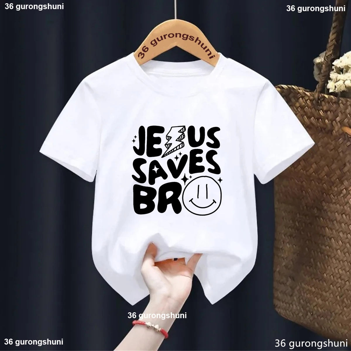 Children Tshirt Jesus Lover Graphic  - Boys/Girls