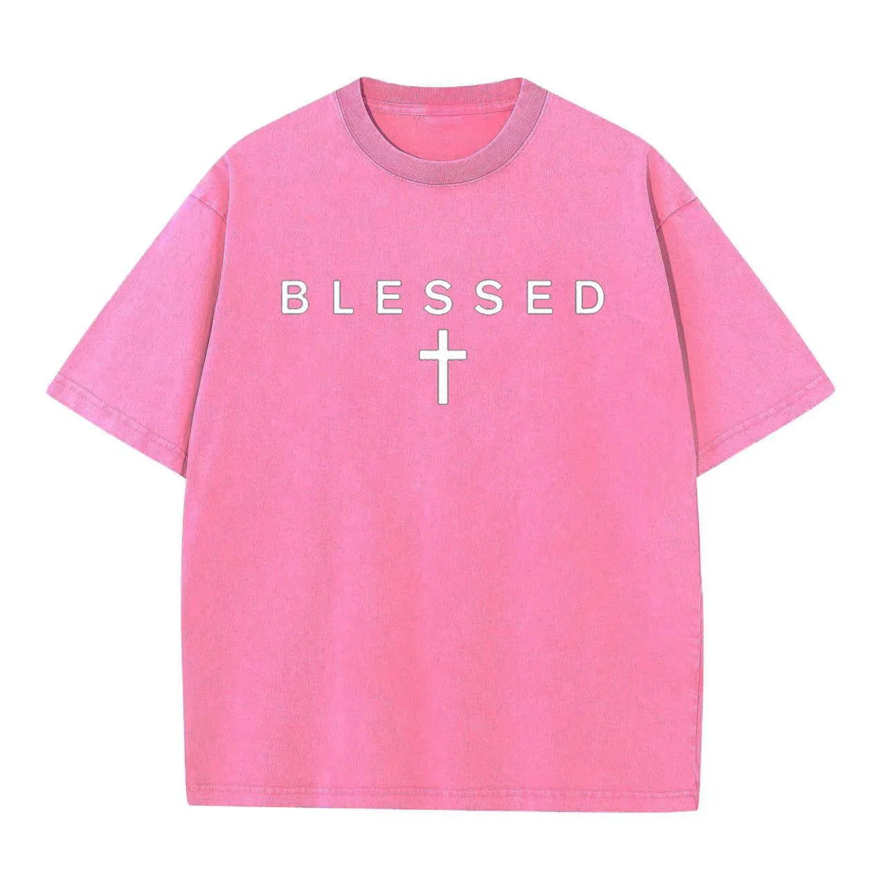 Unisex Christian Faith T-Shirt for Women & Men Jesus Christ Cross Design Inspirational Bible Quote Religious Gift Tee Casual Top
