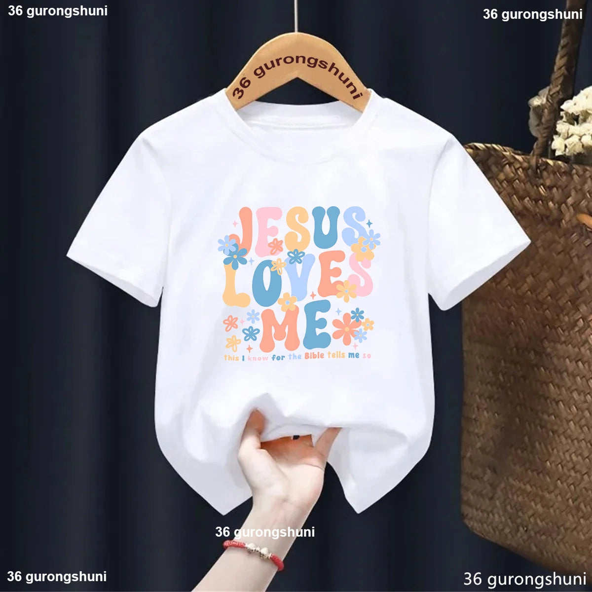Children Tshirt Jesus Lover Graphic  - Boys/Girls