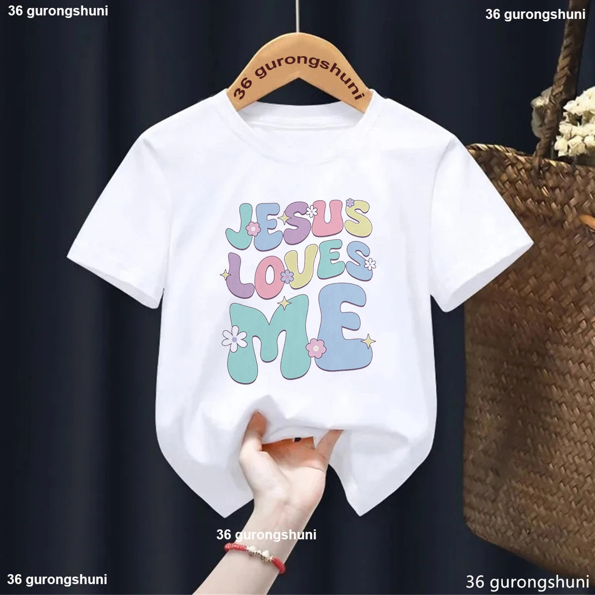 Children Tshirt Jesus Lover Graphic  - Boys/Girls