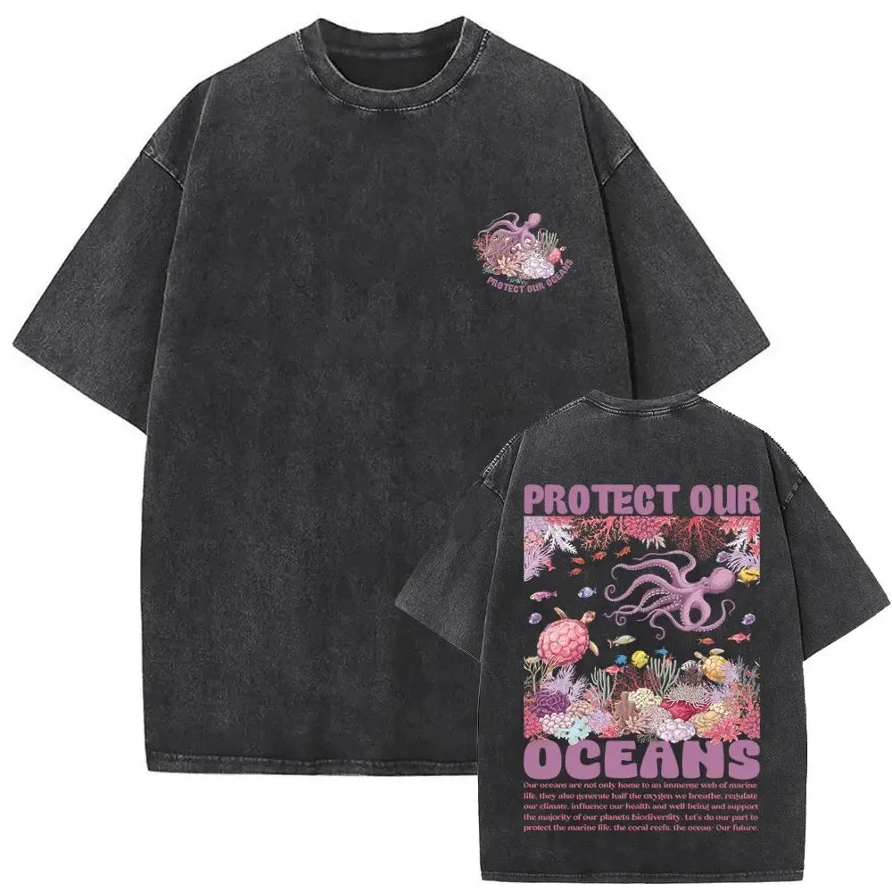 Vintage Washed T Shirts The Fruit of The Spirit Christian Jesus WoMen Women Casual Cotton Retro Short Sleeve T-shirts Streetwear