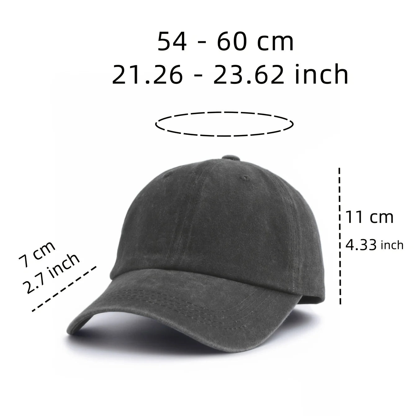 Casquette Chrétienne “God Is Good” – Casquette Baseball Vintage Décontractée et Ajustable pour Homme & Femme