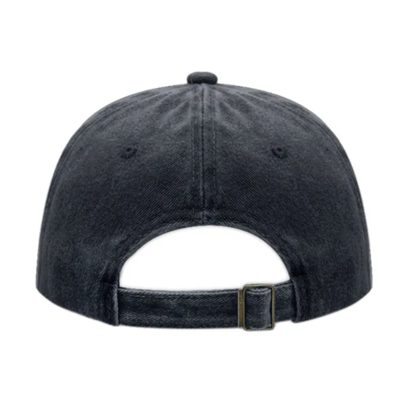 Casquette Baseball Croix Brodée – Casquette Vintage Ajustable en Coton pour Homme & Femme