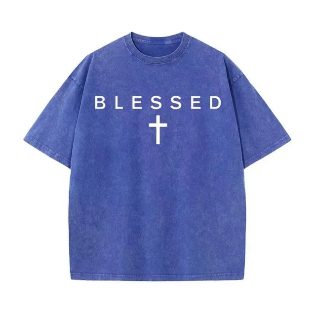 Unisex Christian Faith T-Shirt for Women & Men Jesus Christ Cross Design Inspirational Bible Quote Religious Gift Tee Casual Top