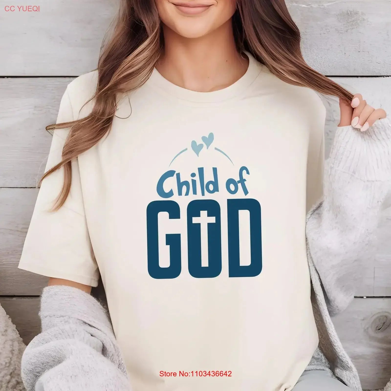 Child of God T Shirt Psalm 139 Bible Verse Jesus Christian Ideas Garment Dyed For Daughter vintage Washed streetwear