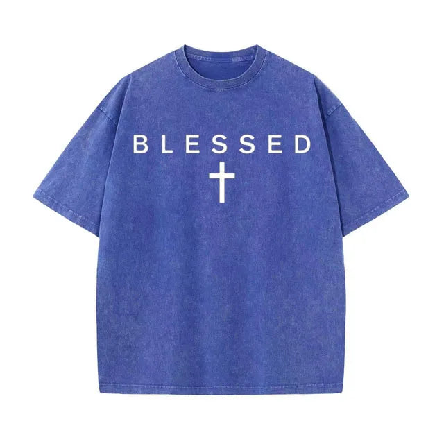 Unisex Christian Faith T-Shirt for Women & Men Jesus Christ Cross Design Inspirational Bible Quote Religious Gift Tee Casual Top