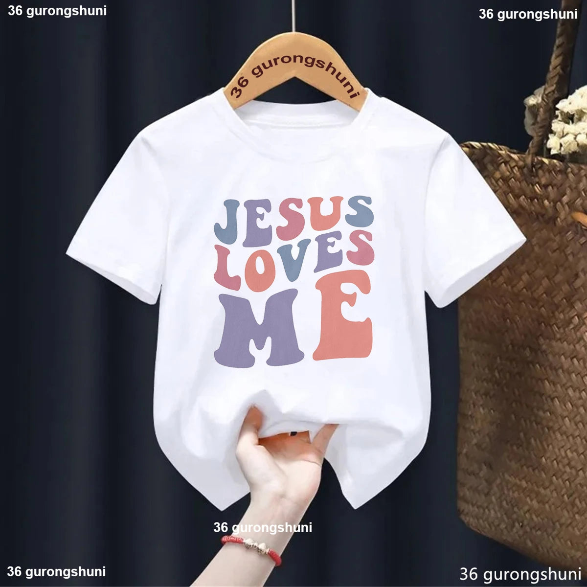 Children Tshirt Jesus Lover Graphic  - Boys/Girls