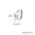 Christ's  Cross Earrings for Men